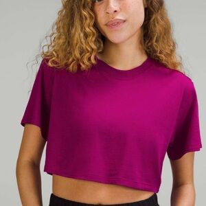 Lululemon All Yours Cropped T-Shirt